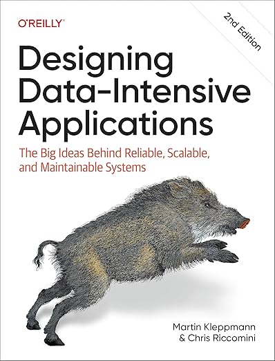 Cover of the book Designing Data-Intensive Applications, 2nd Edition