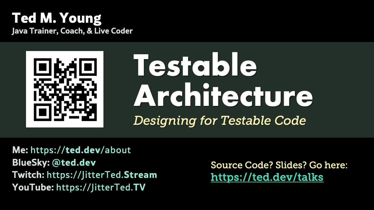 Title Slide from the presentation
